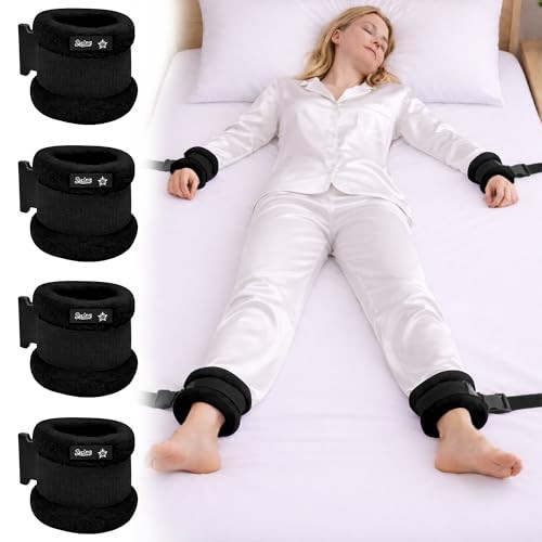 Soft wrist ankle safety restraint straps medical use
