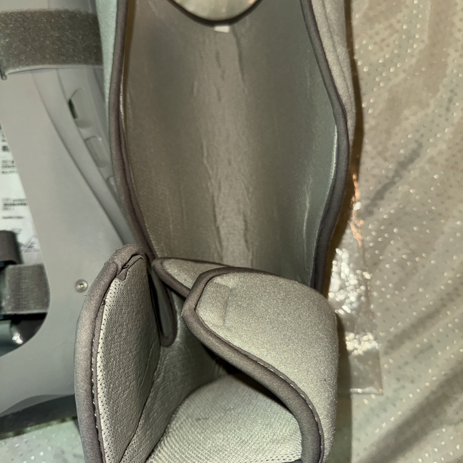 Breg Genesis 3 Strap Gray Tall Walking Boot Orthopedic Walker Boot Size M #302