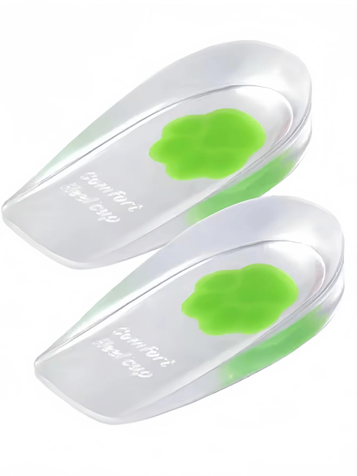 1 Pair of Silicone Heel Pads, Suitable for Men and Women with Bone Spurs, Protec