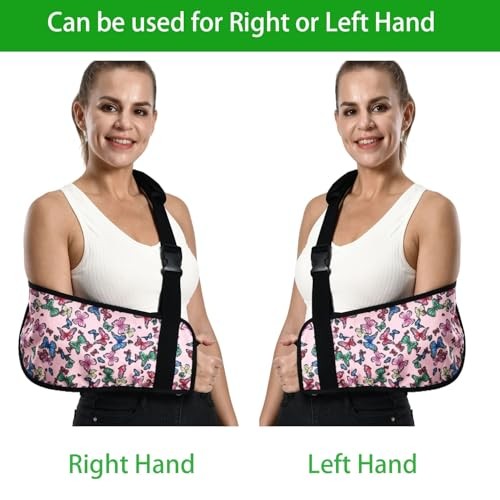 Arm Sling for Broken Arm Torn Rotator Cuff Shoulder Elbow Wrist injury Printed