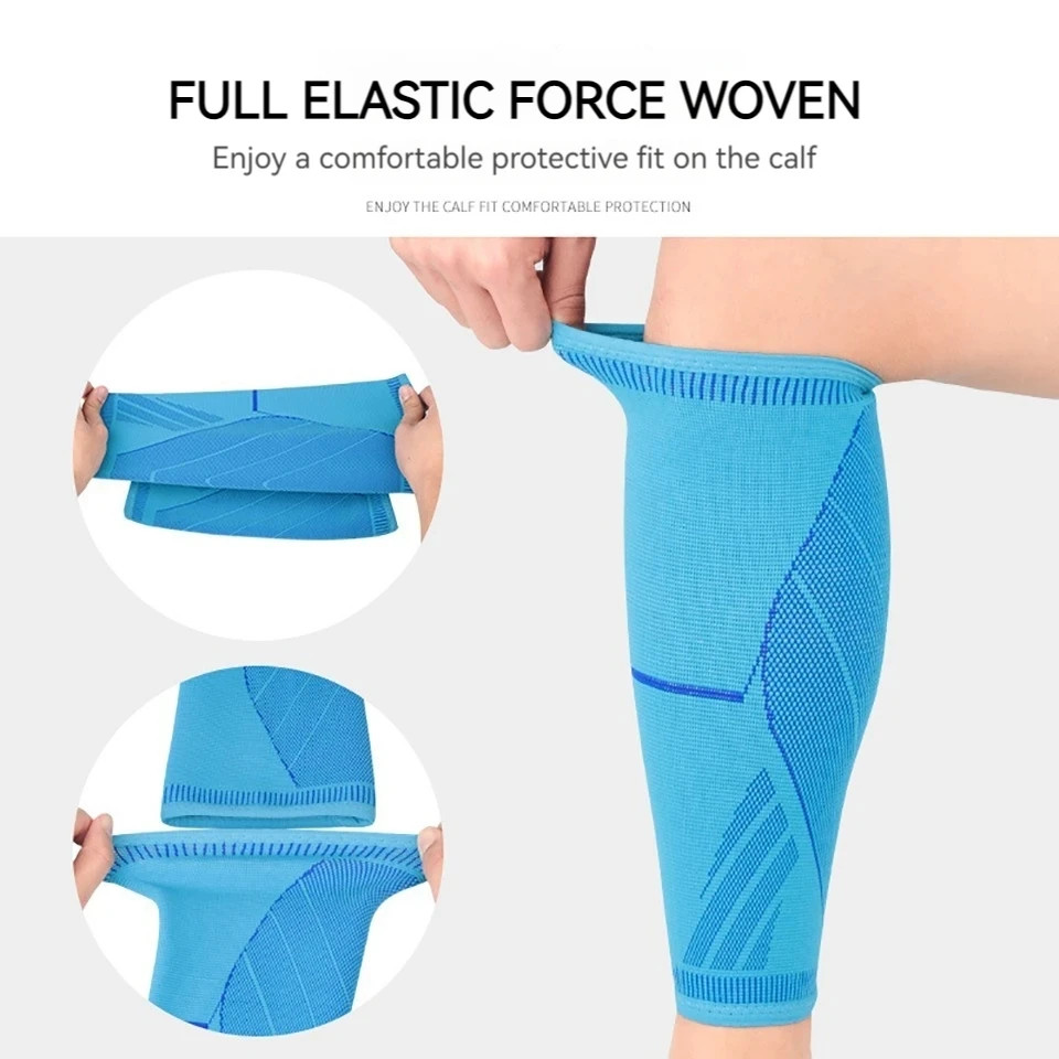 1Pcs Sports Calf Protection Gradient Pressurization Silicone Anti Slip