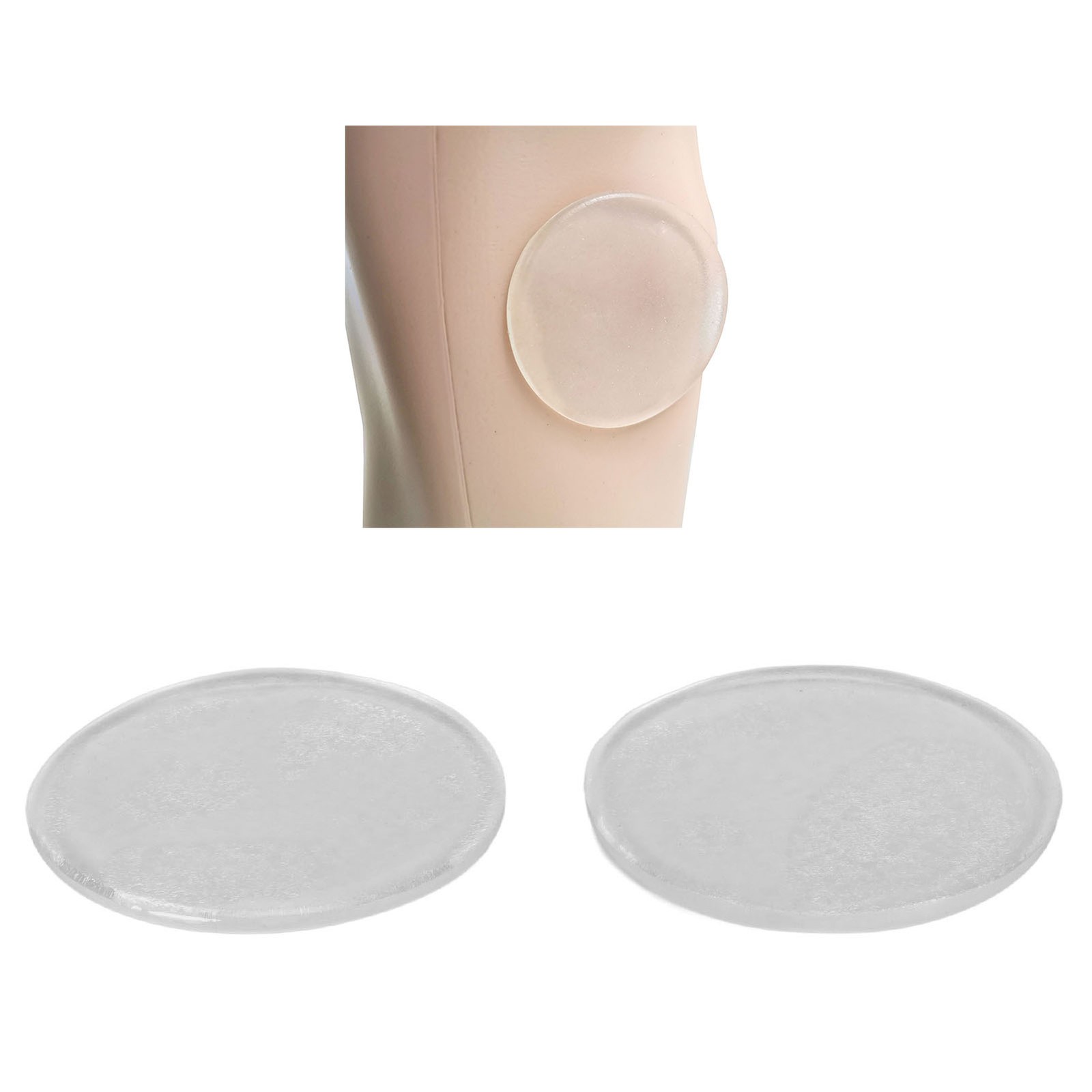 2pcs Ankle Gel Pad Pressure Relief Circulation Improve For Ice Skating Hockey