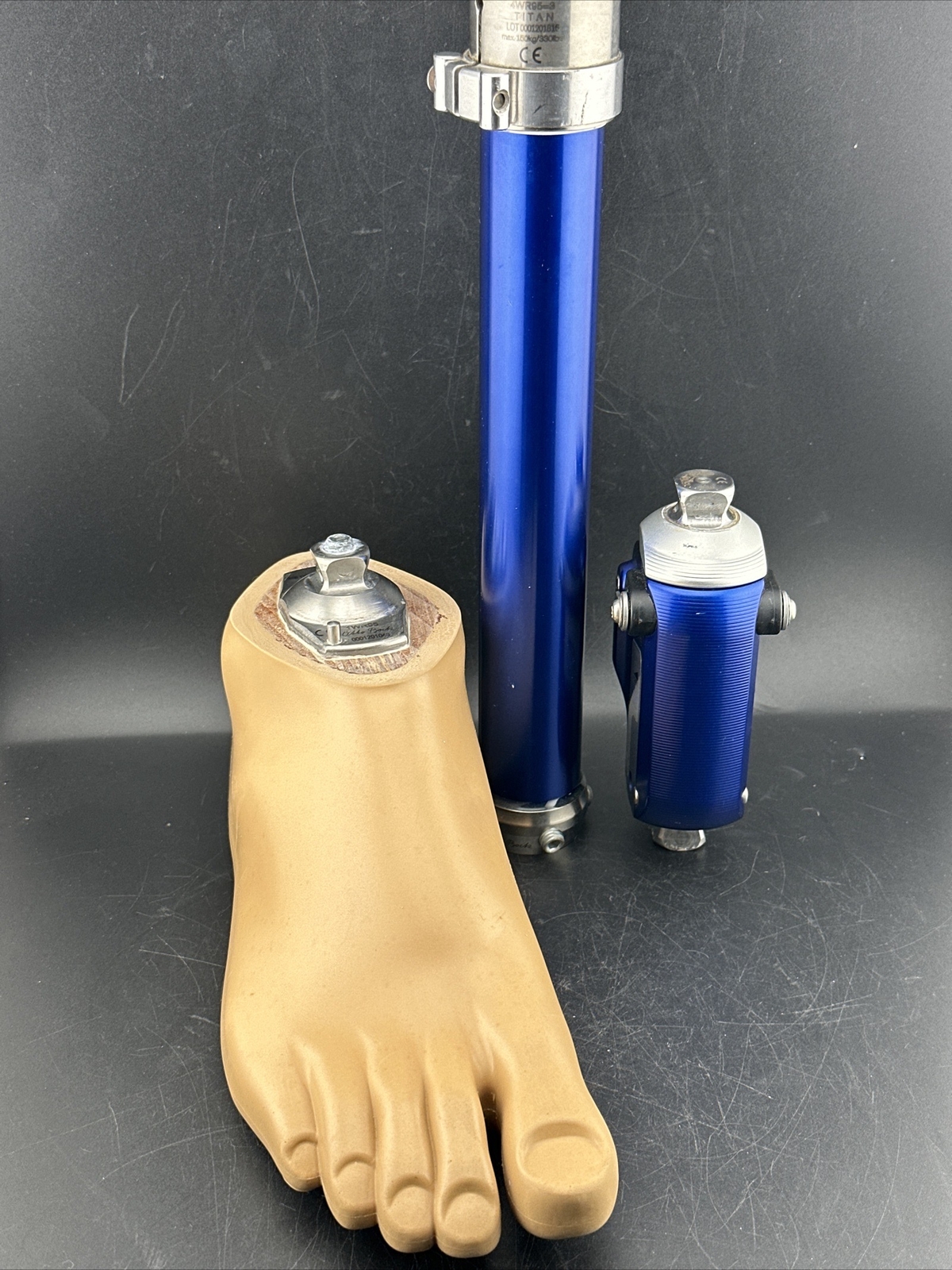 ottobock otto bock 3WR95 aqua prosthetic knee, Parts, Foot.