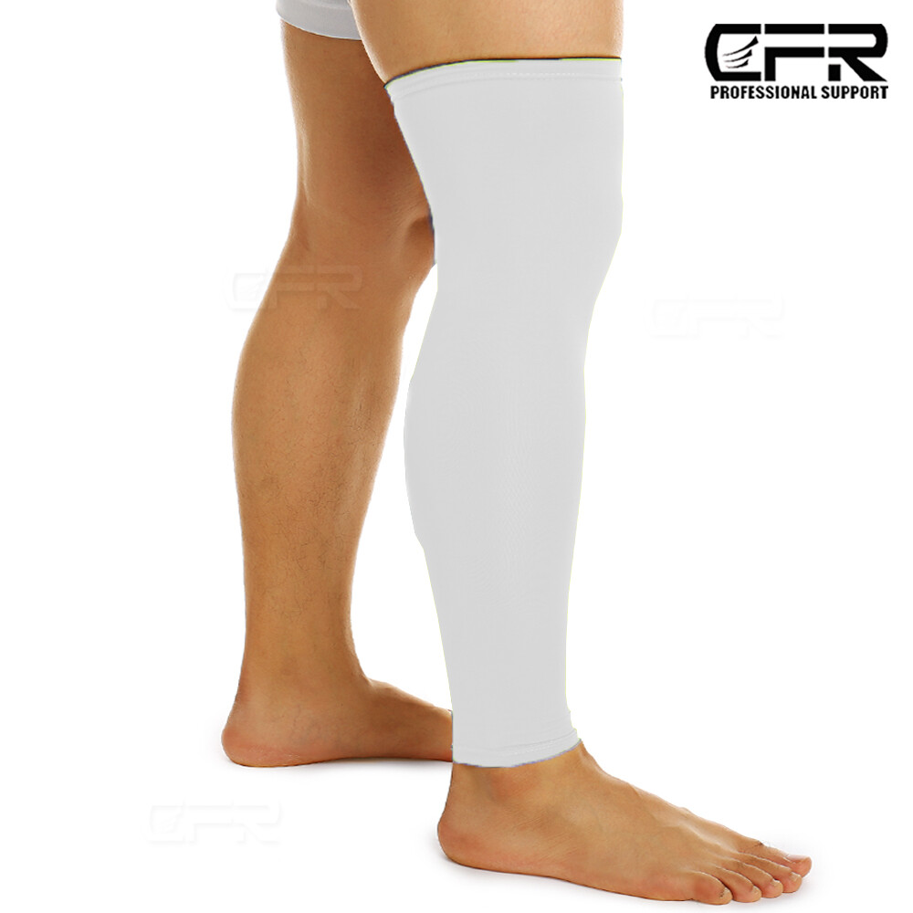 Leg Brace Thigh High Compression Sleeve Socks Support Gym Pain Relief Men Women