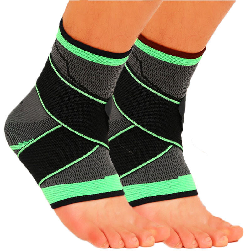 Ankle Brace Support Compression Sleeve Plantar Fasciitis Foot Wrap Pain Relief