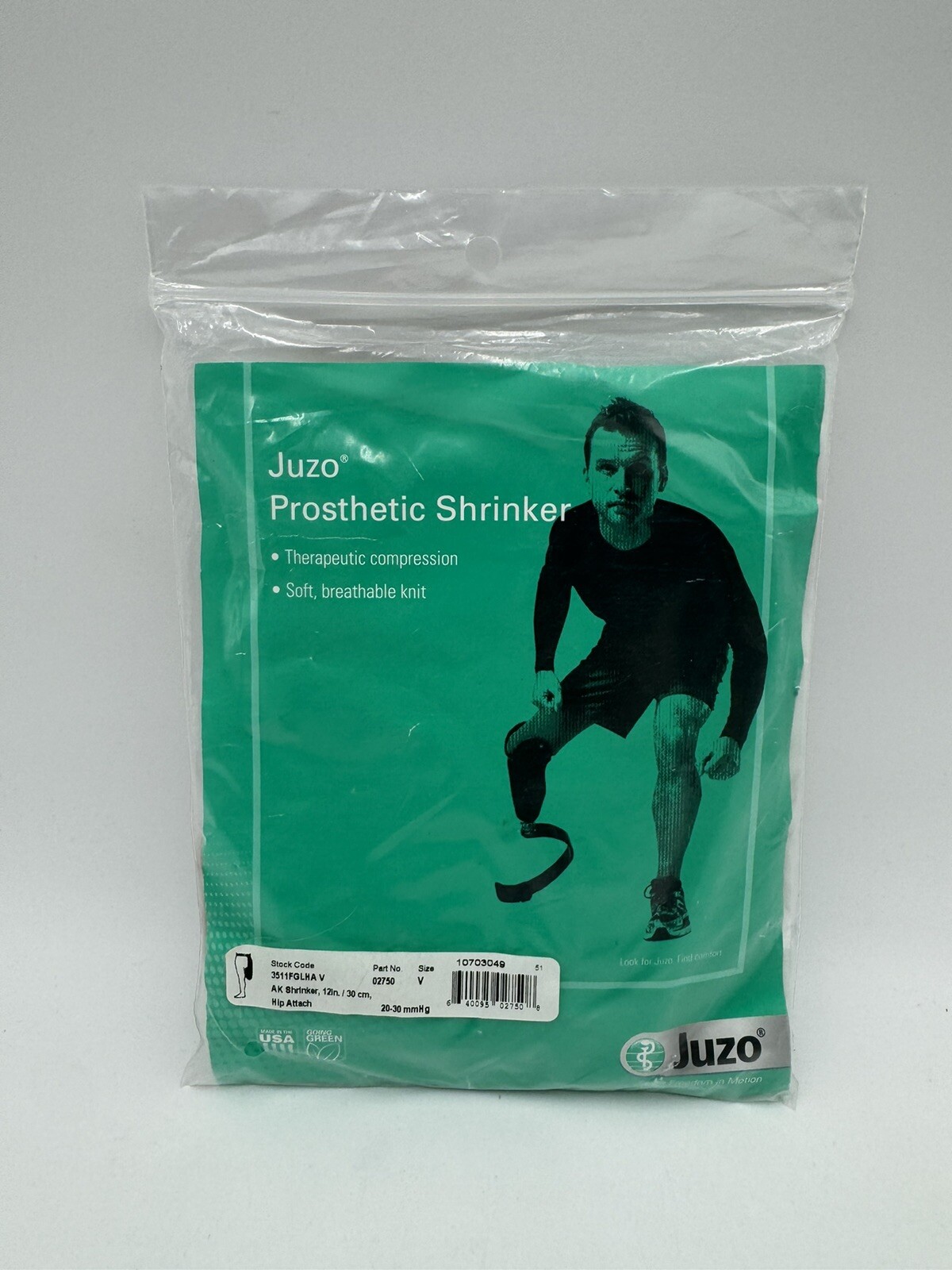 Juzo Prosthetic Shrinker Size V – 12in. / 30 cm, 20-30 mmHg. L9