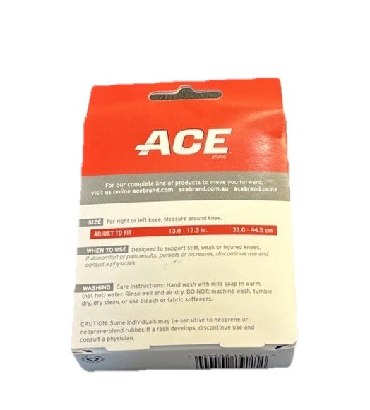 Ace 3M Compression Basics Adjustable Knee Support Neoprene Sleeve 107020 NEW