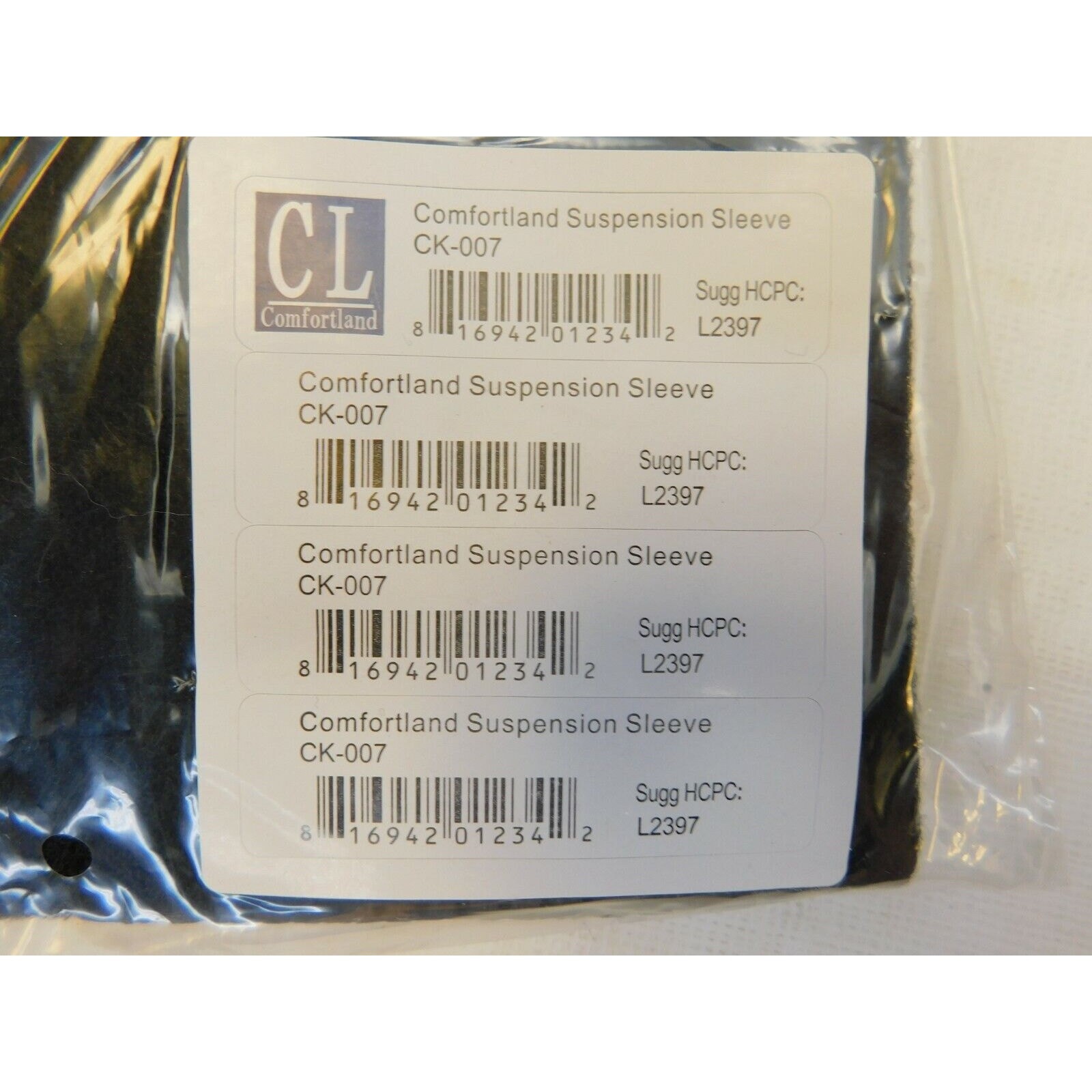 COMFORTLAND Adjustable Right OA-200-R Knee Brace w/ ck-007 Suspension Sleeve