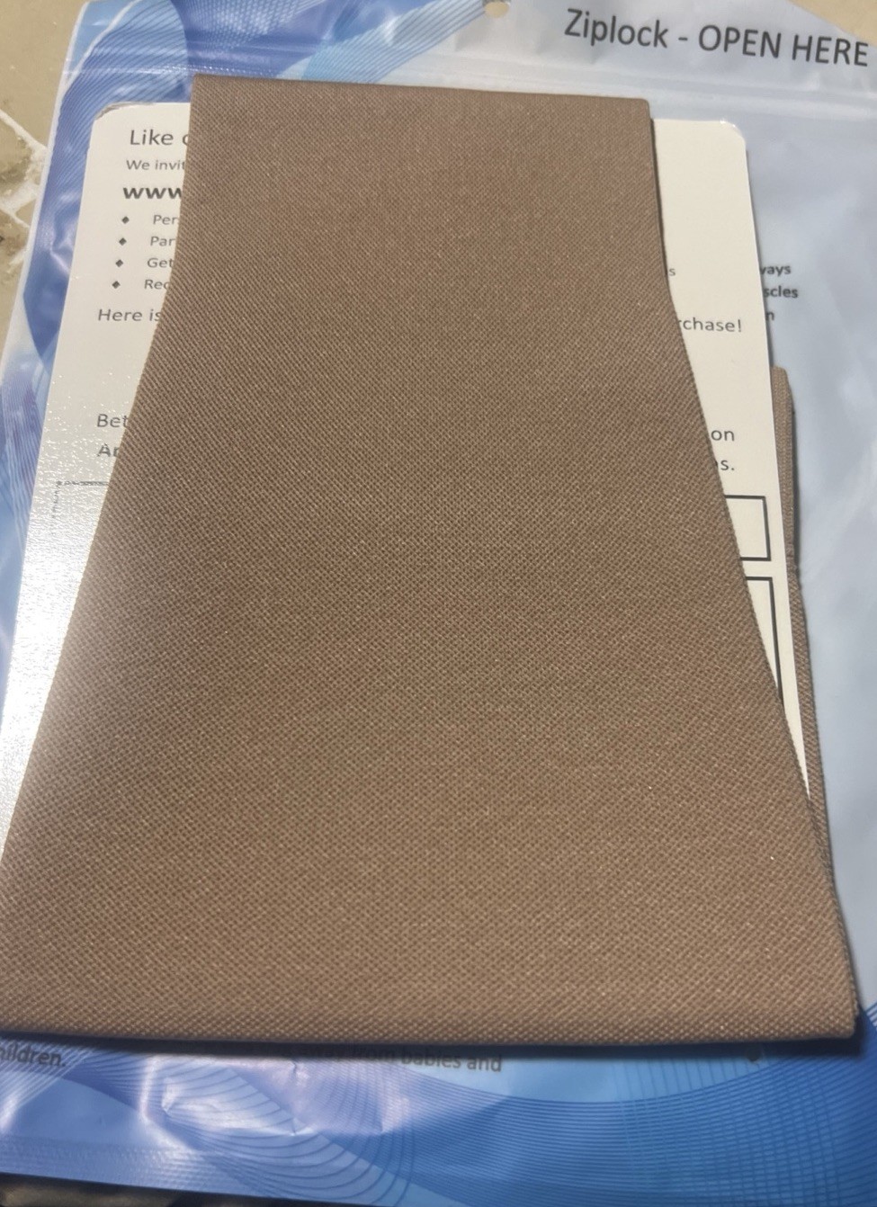 Doc Miller Compression Stockings Open Sleeve 20-30 Hg, 1 Pair,skin/nude ,large