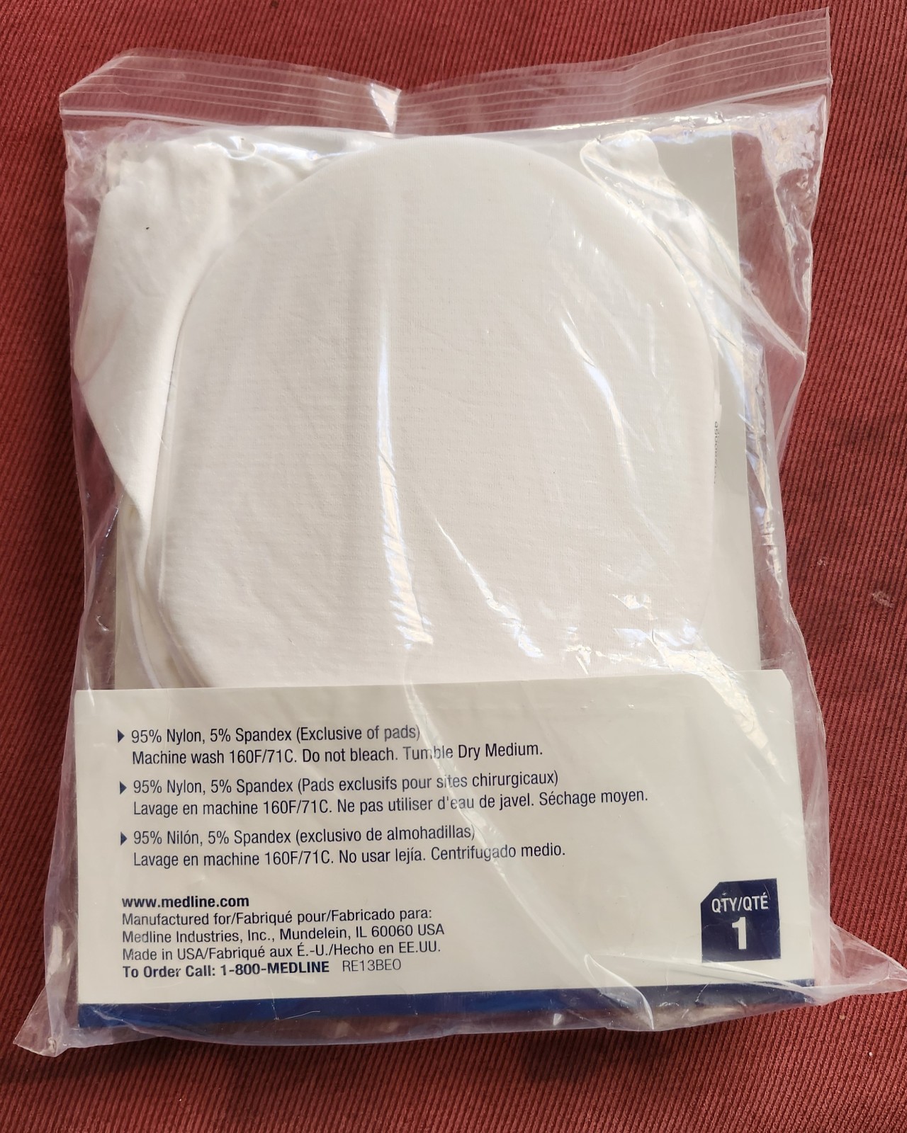 New Medline Hip Padding Protector Unisex Protective Pant X-Large Hip Sz 44-56