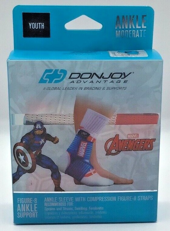 Marvel AVENGERS Moderate Figure – 8 Ankle Support YOUTH MSRP $19.99