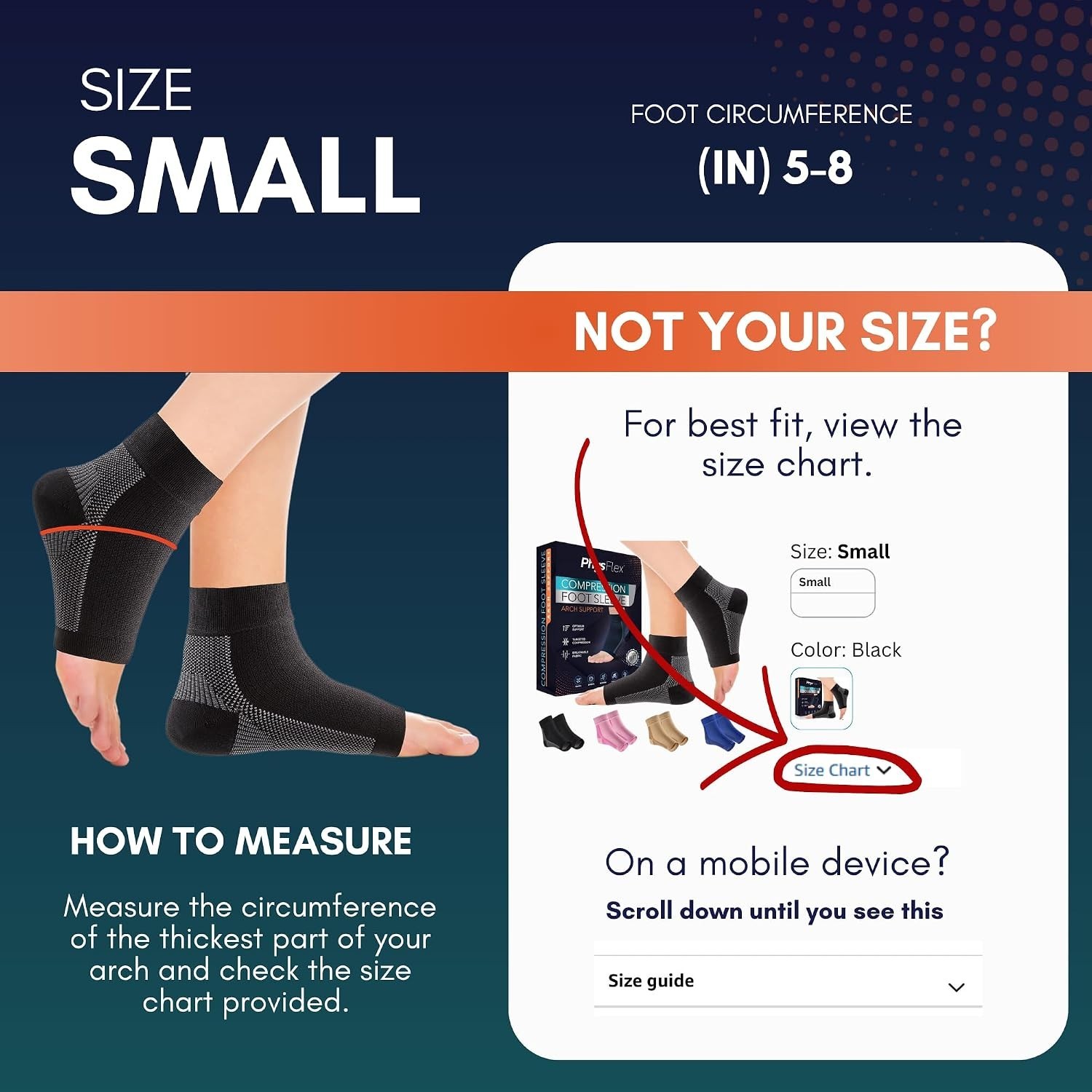 Ankle Brace Compression Socks – 20-30mmHg Relief for Sports & Tendonitis