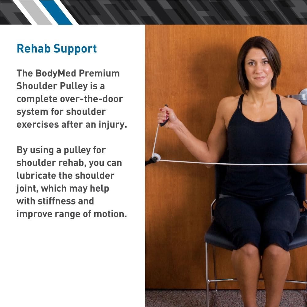 Shoulder Pulley Rehab System – Over-The-Door Physical Therapy Equipment for Exer