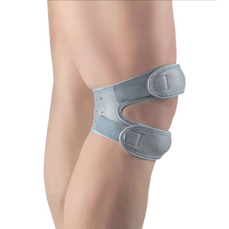 Lycra Sports Knee Brace – Adjustable Support Adult Pain Relief Solid Strap Pads