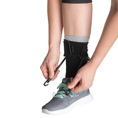 Foot Drop Brace for Walking Support – Soft Ankle Orthosis AFO for Men & Women, M