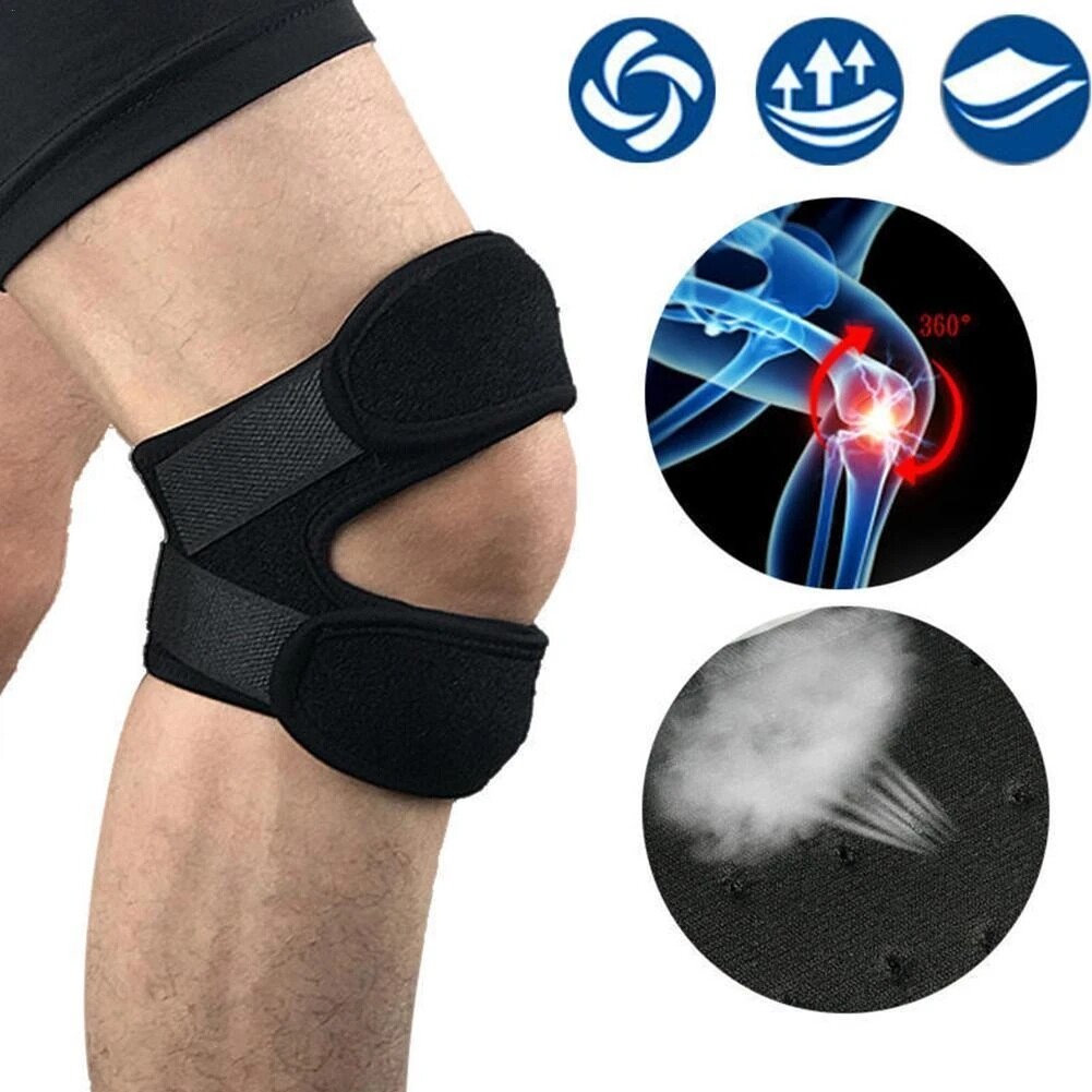 Knee Pad Patellar Knee Patella Tendon Support Strap Brace Wrap Band Sports Men