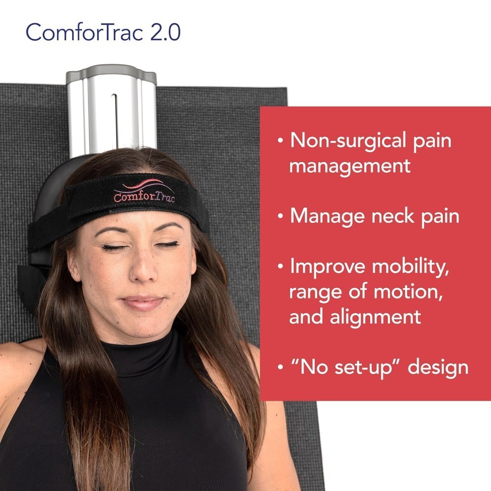 -Deluxe Home Cervical Traction Kit 2.0, Neck Therapy, Discomfort Relief, Relieve