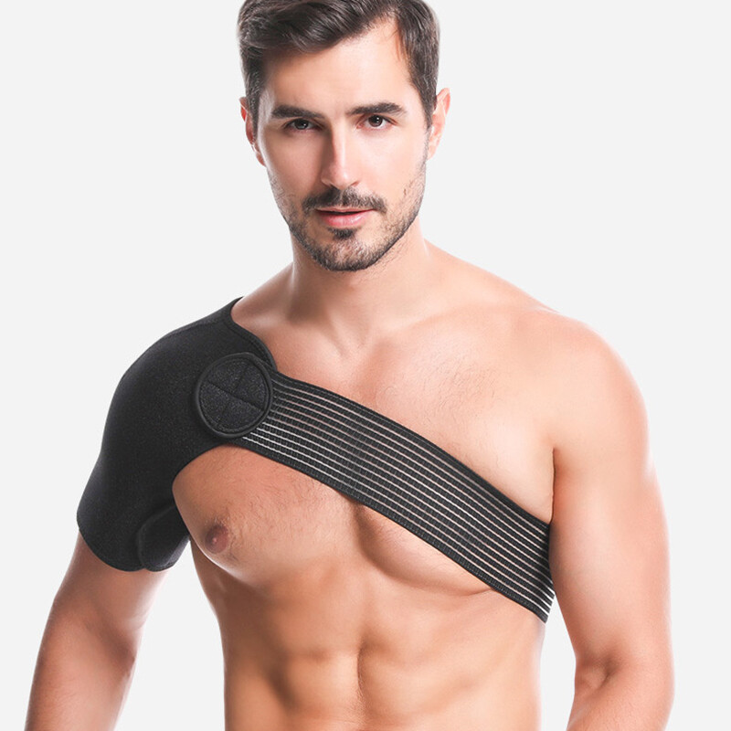 Shoulder Brace Support Rotator Cuff Pain Relief Adjustable Belt Sprains Wrap