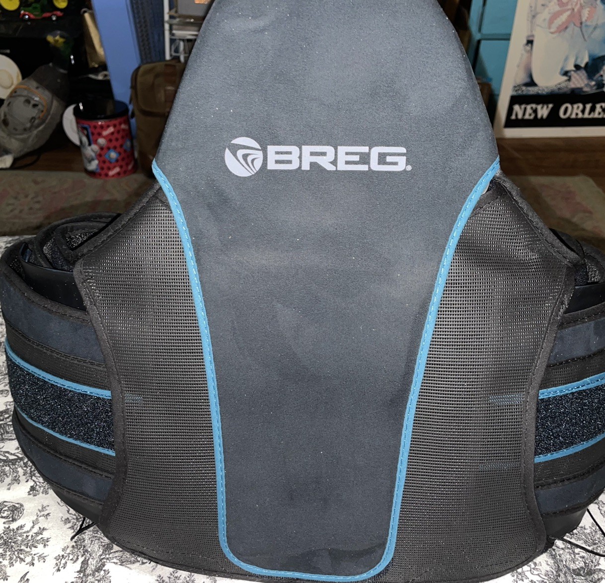 Breg Lower Spine Support Brace Pinnacle Adjustable Size
