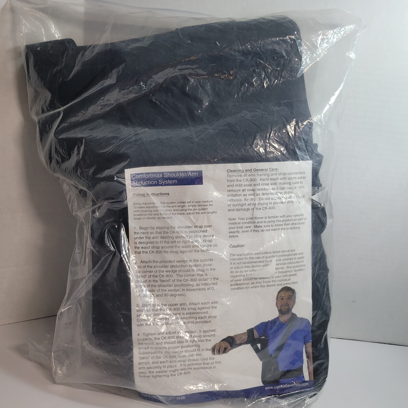 Comfortmax CK-800 Shoulder & Arm Abduction System Size Small New