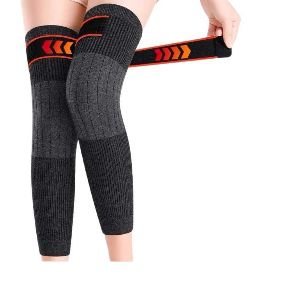 Universal Cold-proof Warm Knee Pads Elastic Windproof Thick Knee Protector Wraps