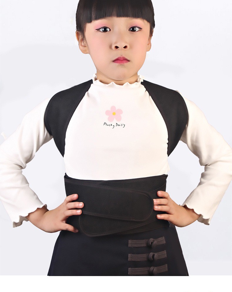 Student Child Orthopedic Belt Sit Posture Harness Invisible Hunchback Support XL