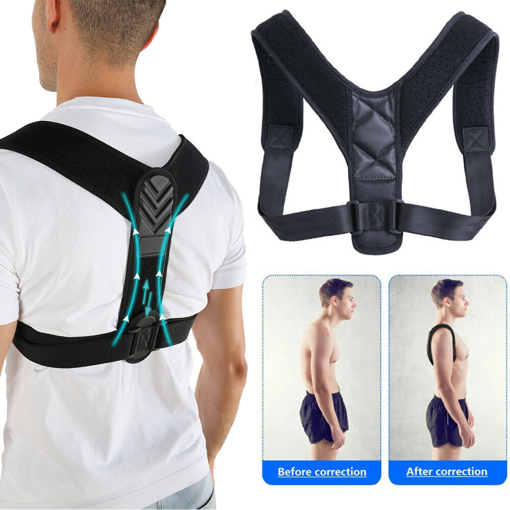 Shoulder Support Brace Back Pain Relief Belt Hunchback Corrector Orthopedic Belt