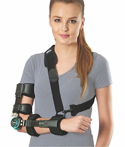 Tynor R.O.M Elbow Brace Universal Size Left Hand Orthopedic Post Surgery/Injury