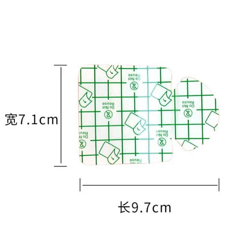 14Pcs Ultra-thin Film Heel Stickers Protector Foot Moisturizing Water Supplement