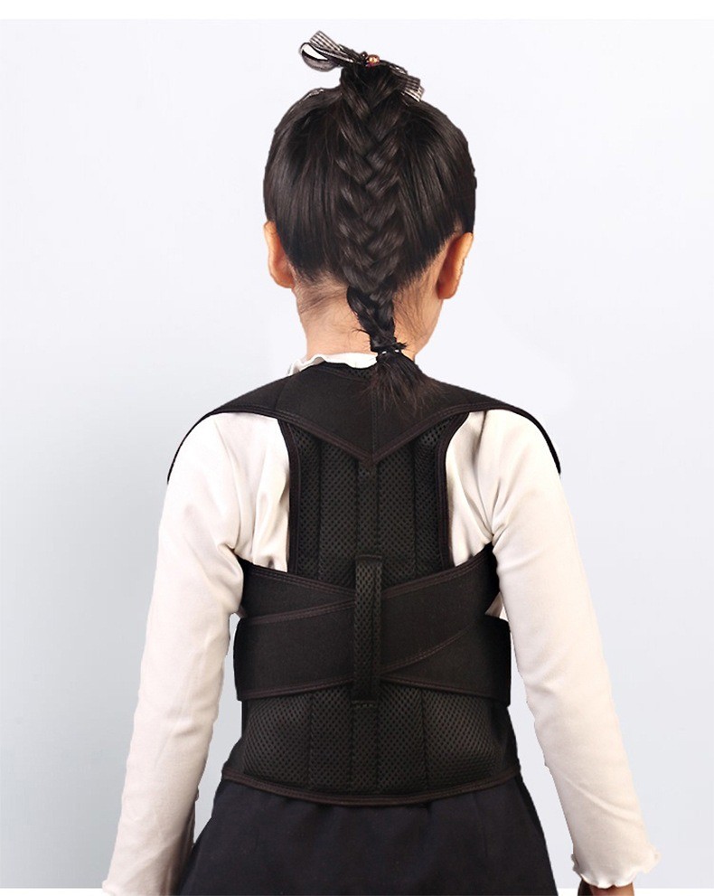 Student Child Orthopedic Belt Sit Posture Harness Invisible Hunchback Support XL