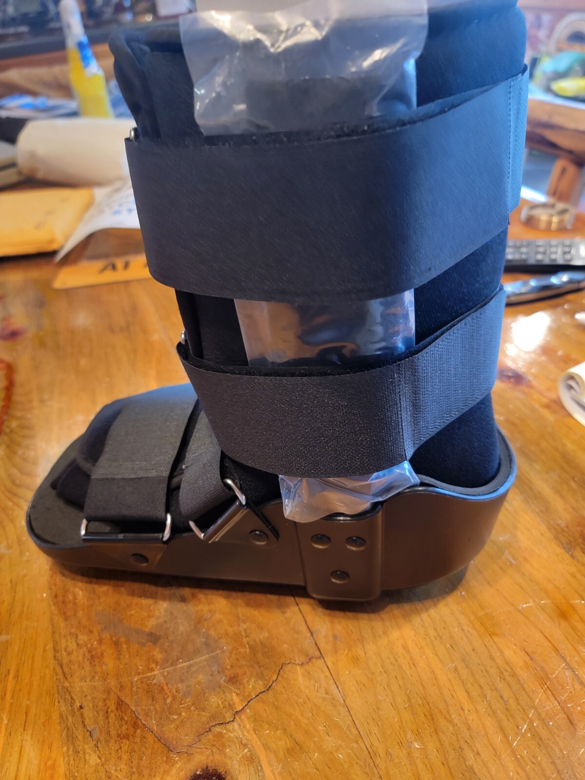 (M 37-43)Walking Boot Ultra Light Full Shell Orthopaedic Protection Spraine ECA