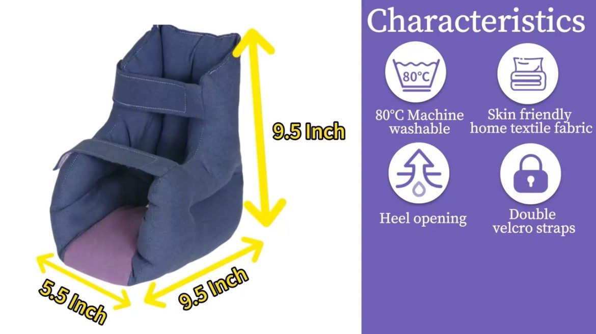 Ehucon Egg Shell Foam Heel Protector