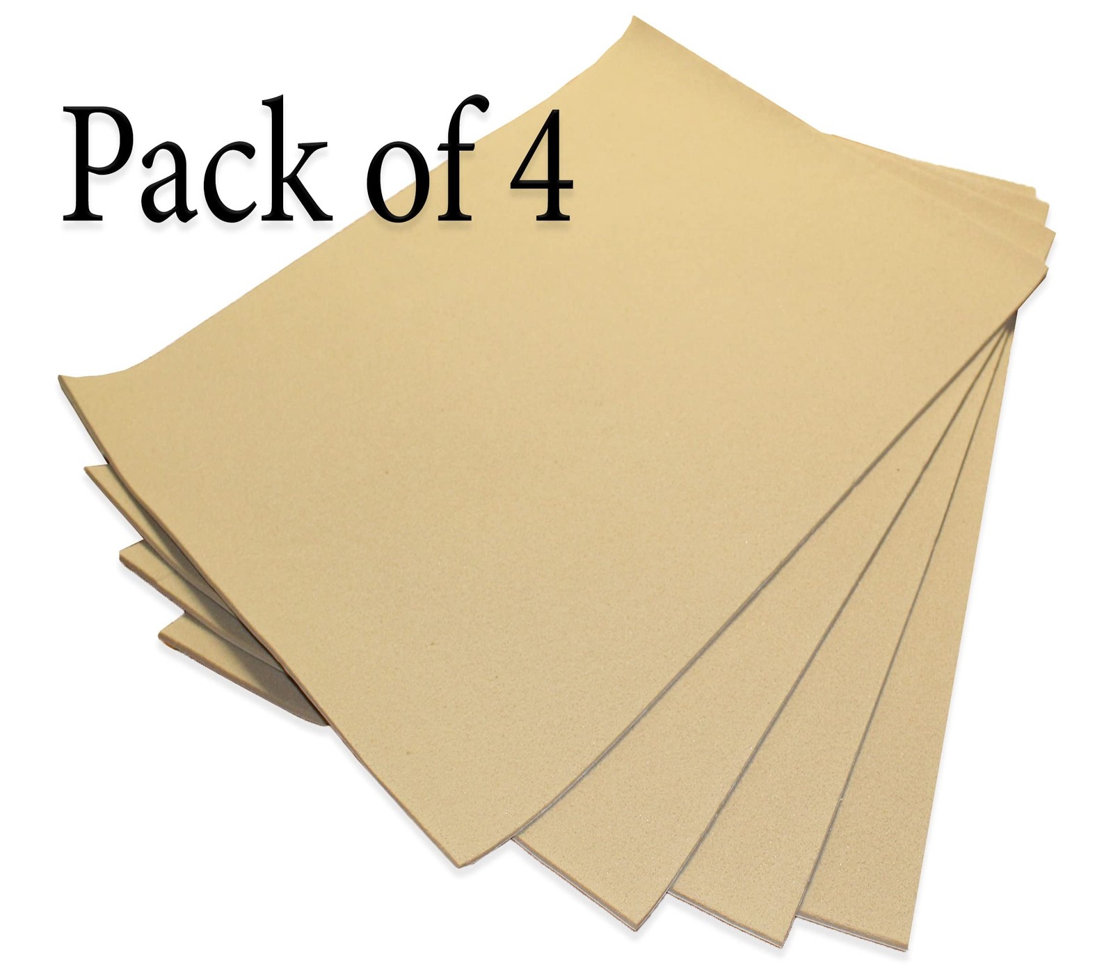 Rehabilitation Advantage Polycushion Foam Padding 1/8 x 18 x 24, Set of 4