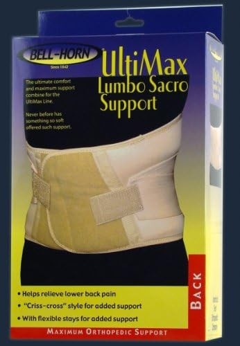 DJO Bell-Horn Ultimax Lumbosacral Support -Large
