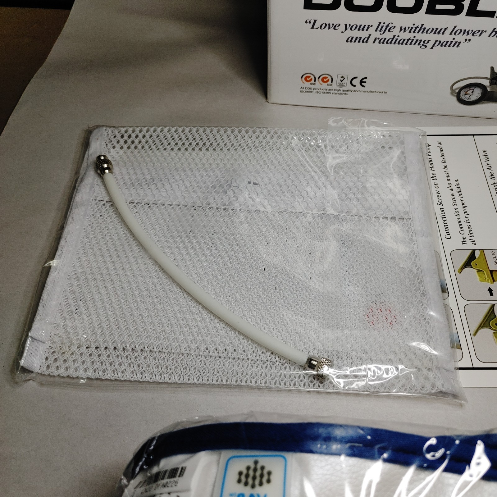 DDS DOUBLE Disc Disease Solutions Back Brace Size Small Spinal Air Decompression