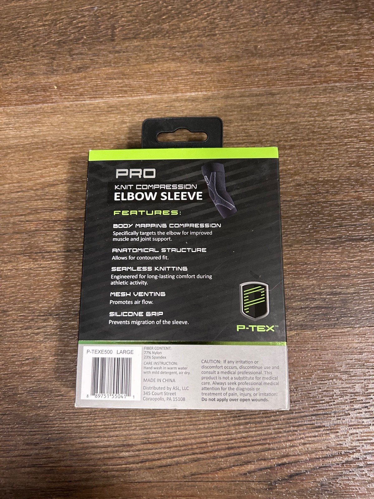 Pro Elbow Sleeve with Knit Compression P-TEX