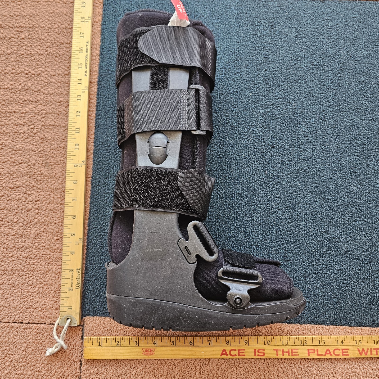 OSSUR W0200BLK Equalizer Walker Walking Boot Black XS Medical Padded ɓ9c