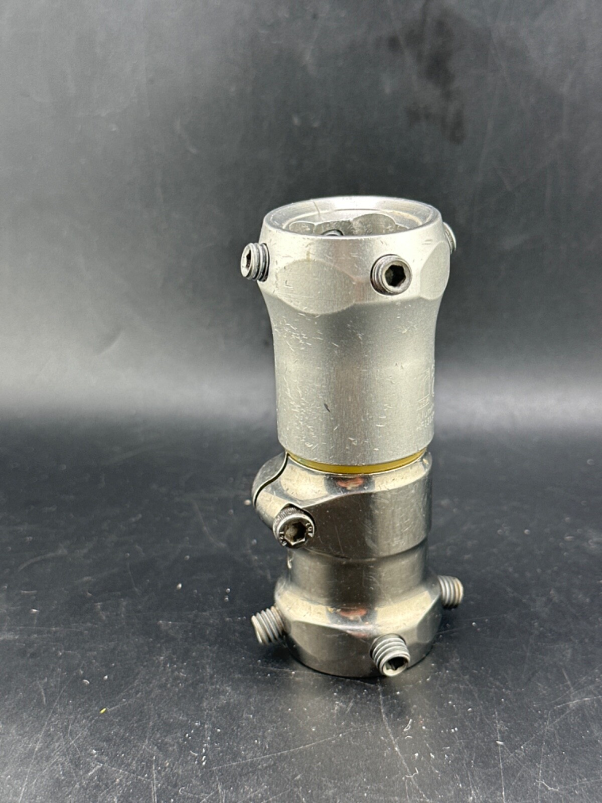 Prosthetic component adapter part. Ossur pylon and tube clamp