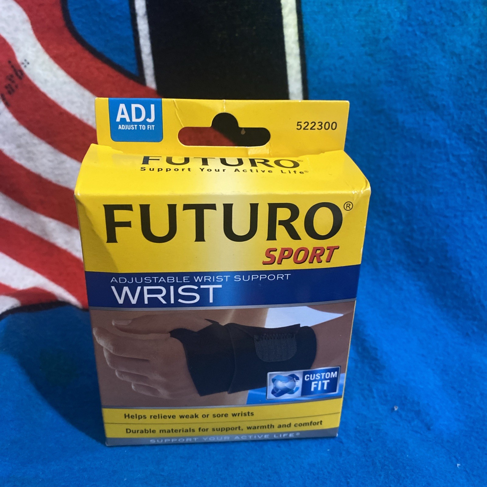 FUTURO Comfort Stabilizing Wrist Brace Adjustable Sport 522300