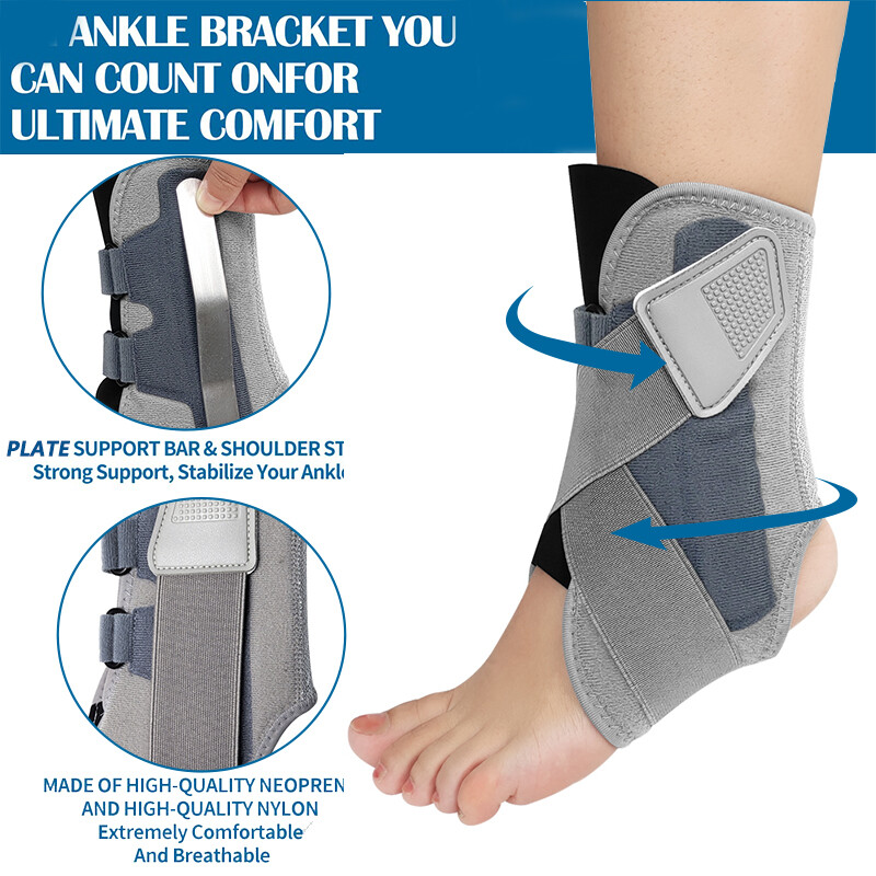 Ankle Brace Support for Sprained Ankle Wrap Plantar Fasciitis Relief Foot Brace