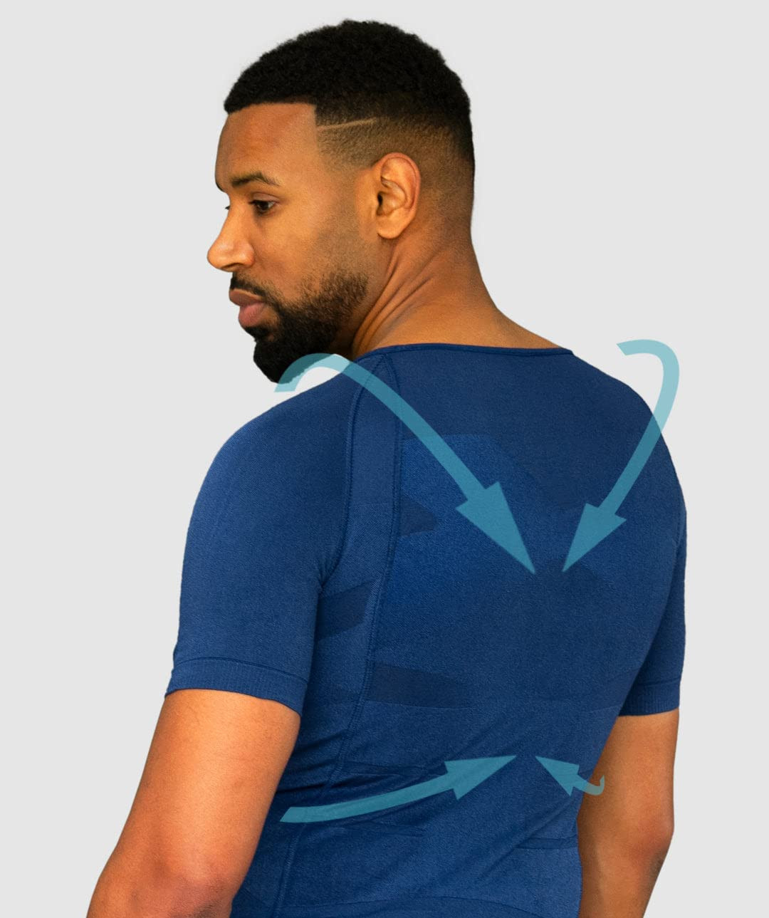 Men’S Posture Corrector T-Shirt | anti Back Pain | Straightens Back and Shoulder