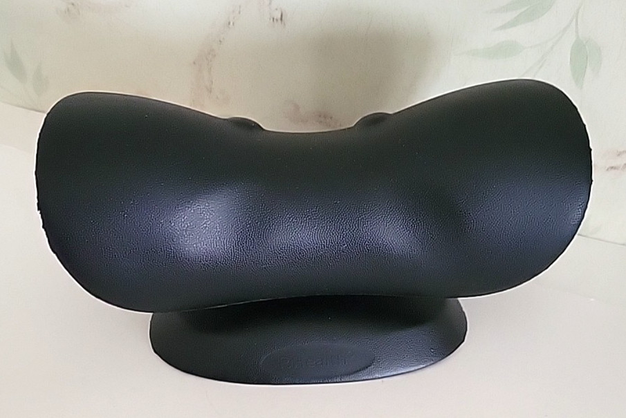 P. Health Black Hard Foam Neck Stretcher Correcter Neck & Shoulder Relaxer