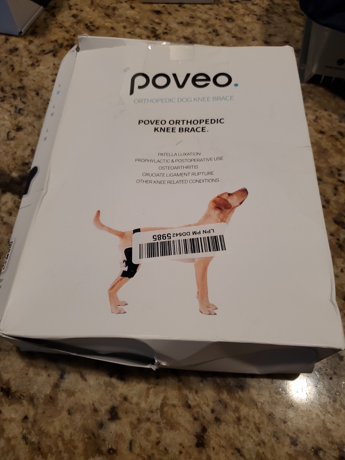 Poveo Orthopedic Dog Knee Brace Right 3XL (R)
