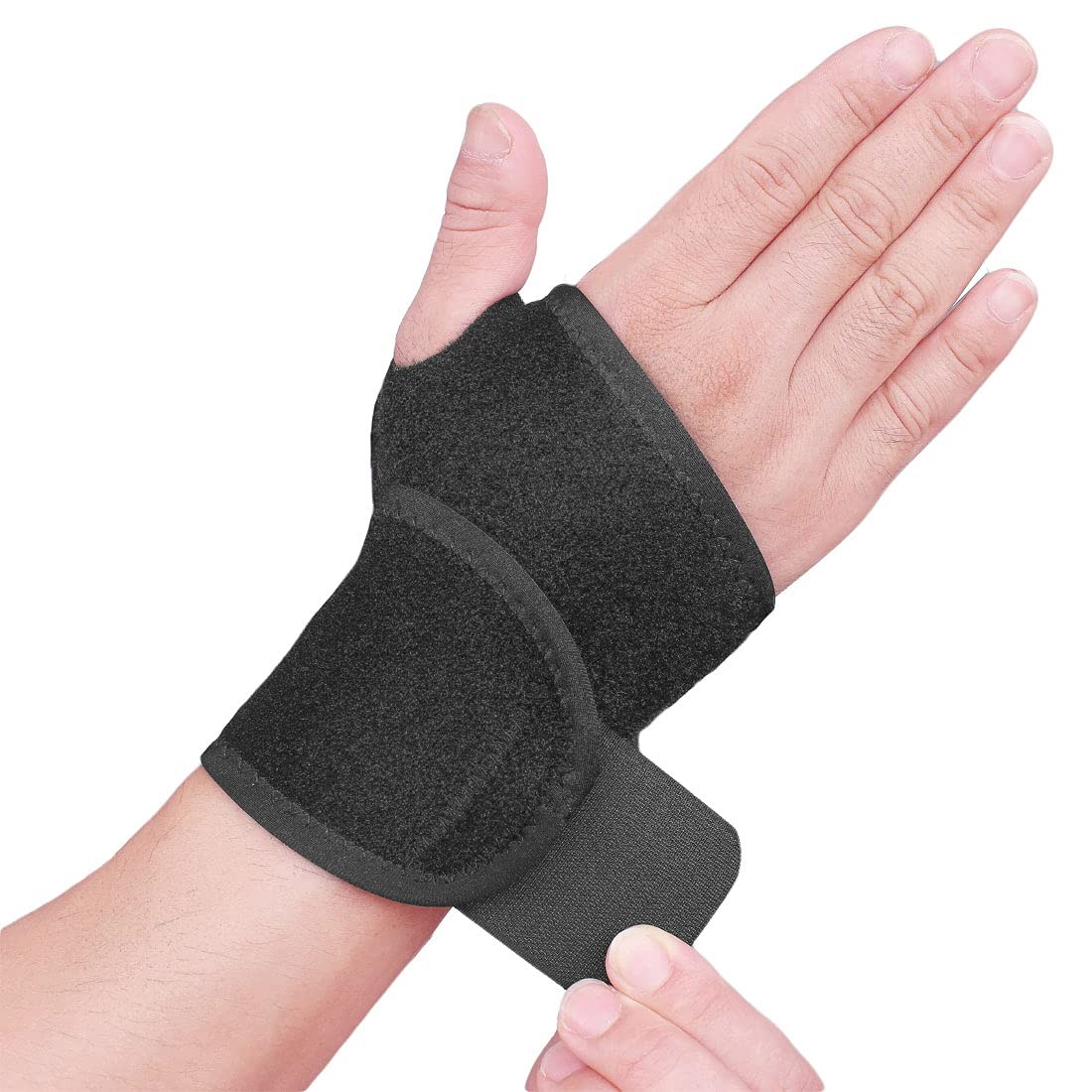 2 Pcs Adjustable Wrist Support Brace Strap for Fitness Weightlifting Tendonitis