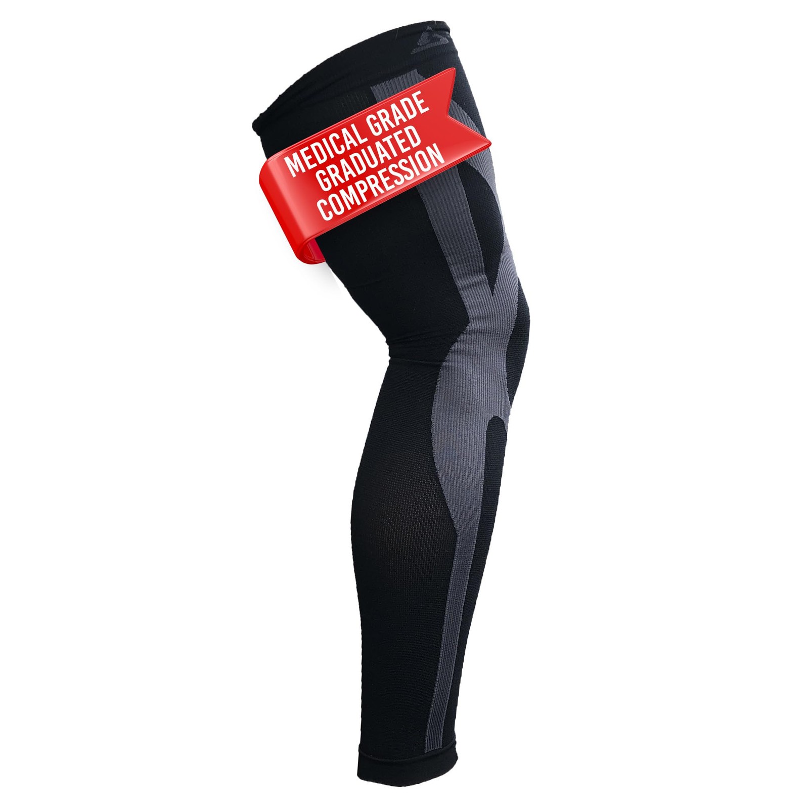 Full Leg Compression Sleeve for Men & Women – Supports Circulation, Varicose …