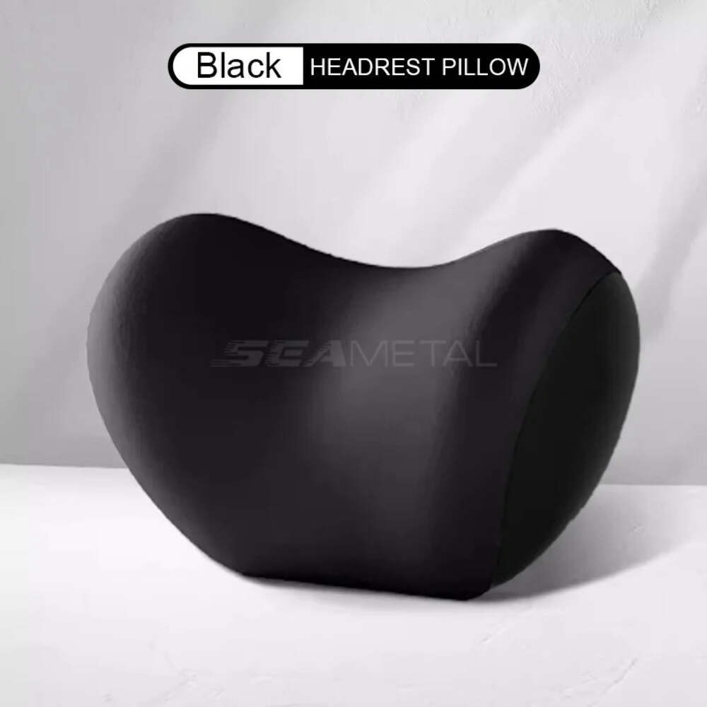 SEAMETAL Car Pillow Interior Memory Foam Car Headrest Pillows Universal Auto Wai