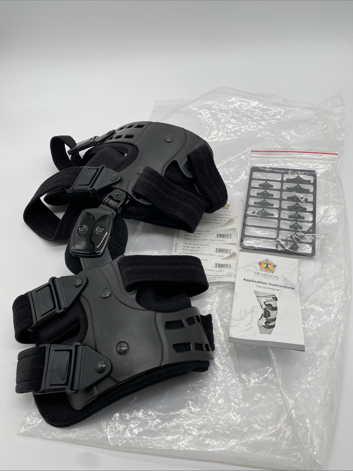 Dr Medical DRMS OA Reliever Left Knee Brace Support KB-138L Universal Size NEW!