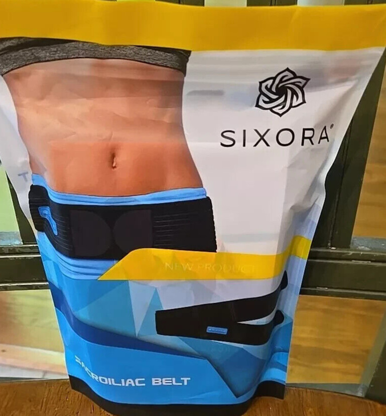 Si Joint Sixora Sacroiliac Support Belt for Women and Men Size 30 – 45 ” NIP New