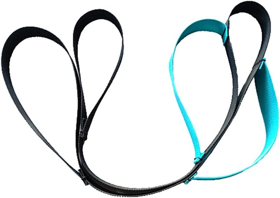 2Pcs Multi-Loop Leg Lifter Strap 41 Inches Rigid Getting in & Out of Bed Couch