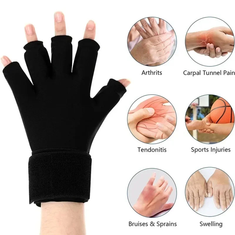 Icing Finger Steam Pack Hot Pressing Hand Wrist Icepack with Adjustable Wrist St